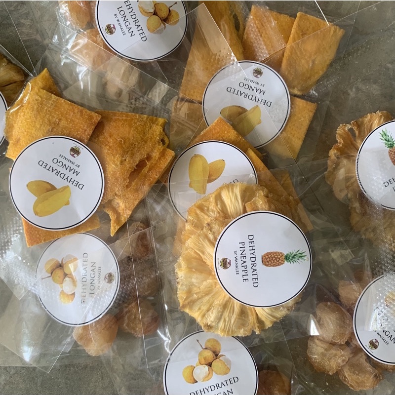 ผลไม้อบแห้งรวมซองเล็ก (ไม่ใส่น้ำตาล) ซองละ 10-15g