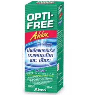 M Optifree Aldox 355 ml น้ำยาล้างคอนแทคเลนส์