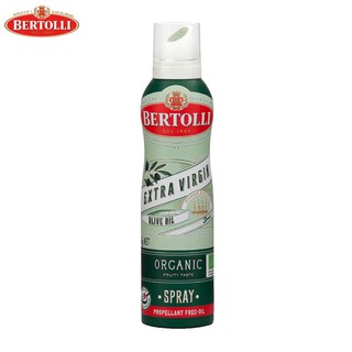 Bertolli Organic Extra Virgin Olive Oil Spray เบอร์ทอลลี่ ออร์แกนิค น้ำมันมะกอกแบบสเปรย์ (น้ำมันธรรมชาติ) 132 มล.