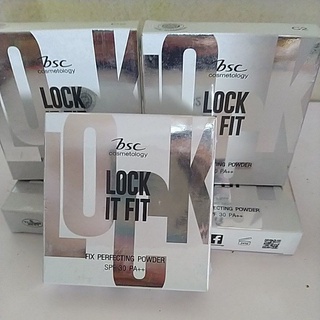 BSCแป้ง LOCK IT FIT SPF30 ตลับกระจก  4 Gเบอร์ 02