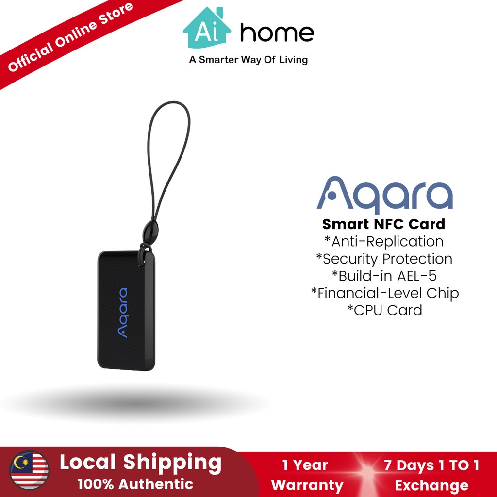 Aihome Aqara สมาร์ท NFC Card Anti-Replication Security Protection Build-in AEL-5