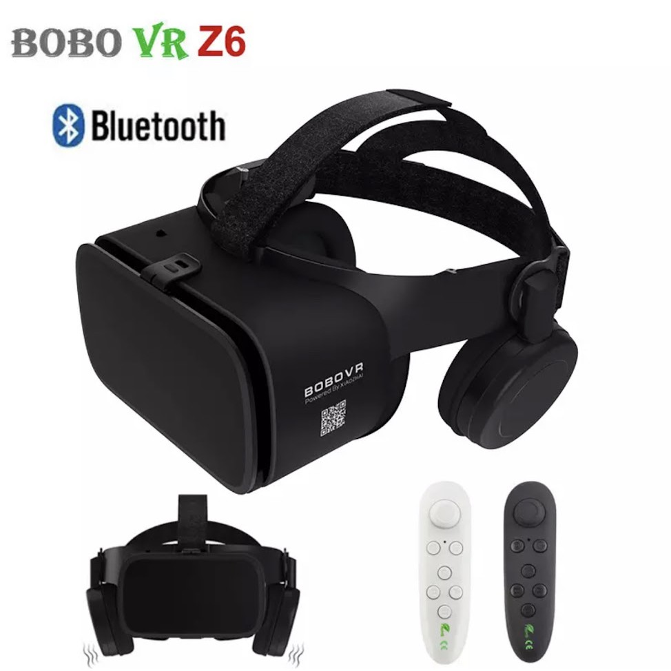  100 bobo vr z6 bluetooth vr virtual reality headset 3d