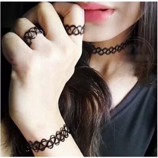 โชคเกอร์ สร้อยคอ กำไลข้อมือ แหวนโชคเกอร์ เครื่องประดับ Woman fashion jewelry