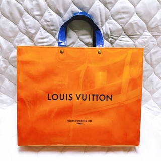 ✅[ถูกที่สุด!!] ถุง LOUIS VUTTION เคลือบพลาสติกหนา กันน้ำ อยู่ทรง (ถุงกระดาษแท้💯🇫🇷) **ส่งไวมาก🚀