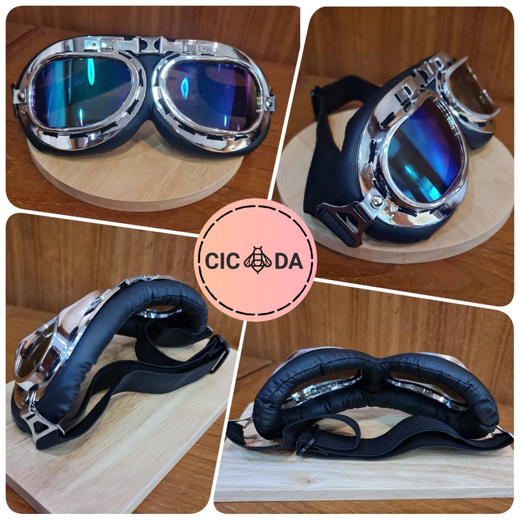 CCD-D012-00 แว่นคาดหมวก แว่นหมวกกันน็อค เกรดA