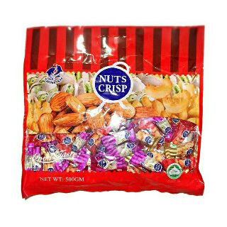 ขนมถั่วตุ๊บตั๊บ อัลมอนด์ พิสตาชิโอ เม็ดมะม่วงหิมพานต์ Nuts Crisp by Teinfish
