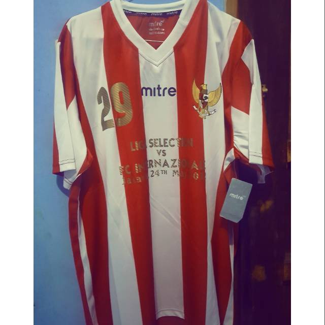 เสื้อคัดเลือกอินโดนีเซียดั้งเดิม vs inter 2012