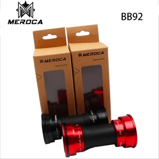 Meroca กะโหลกจักรยาน BB92 EVO PF30 เป็น SHIMANO สําหรับจักรยานเสือหมอบ จักรยานพับได้ อะไหล่จักรยาน MTB