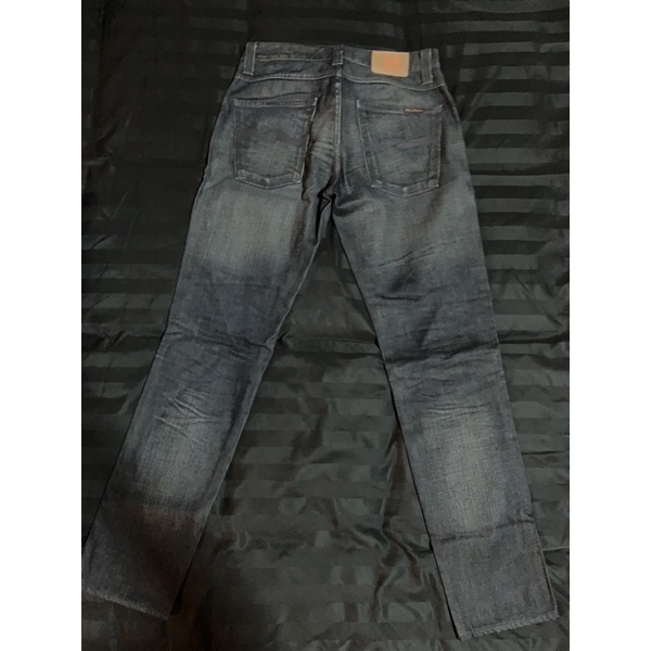 nudie slim jim black