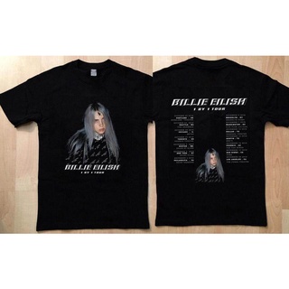 เสื้อยืด พิมพ์ลาย Billie Eilish 1 By 1our 2019 เหมาะกับของขวัญวันเกิด สําหรับผู้ชาย