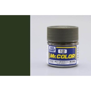 สีสูตรทินเนอร์ Mr.Color C12 OLIVE DRAB