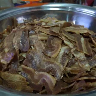 เบคอนอบซอสญี่ปุ่น(กินกับข้าวเหนียวอร่อยมากค่ะ)