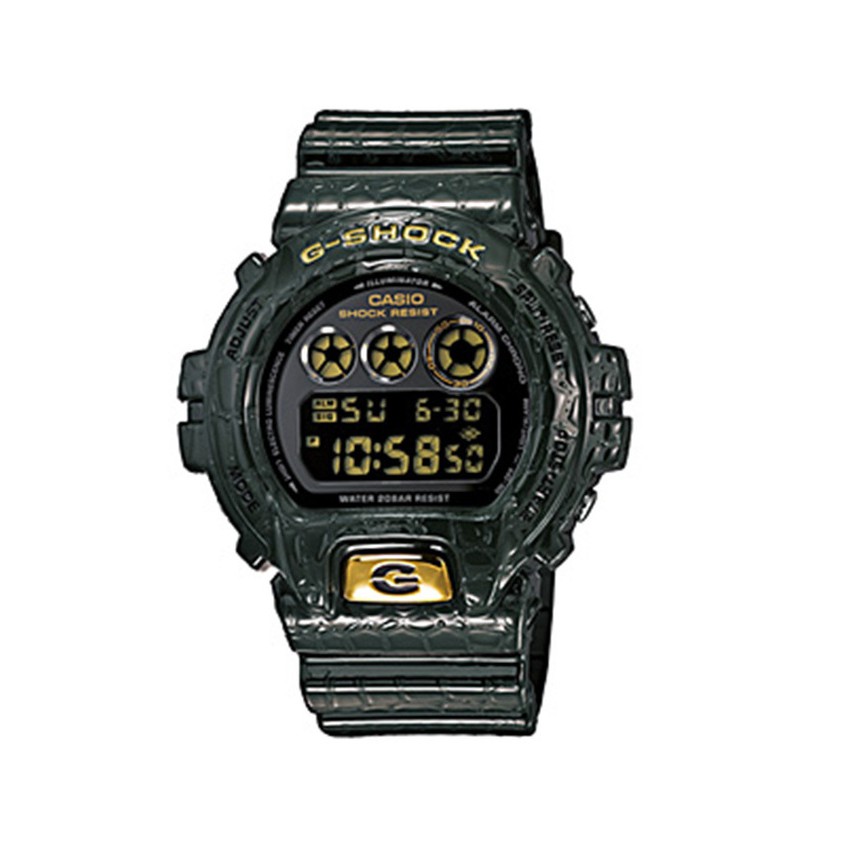 Casio G-shock นาฬิกาข้อมือผู้ชาย สายเรซิ่น รุ่น DW6900CR3DR - Black