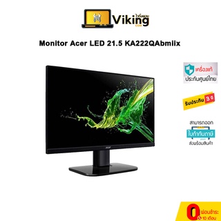 จอ Monitor Acer LED 21.5 KA222QAbmiix (UM.WX2ST.A01)