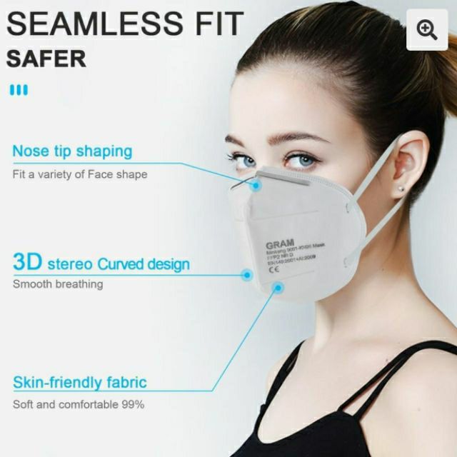 n95 1ชิ้น 5ชั้น20 บาท พร้อมส่งหน้ากากอนามัย  kn95 5ชั้น BFE95%  เอกสารครบ มาตราฐาน FFP2GB2626-2006 ，