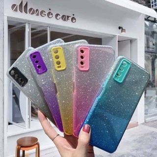 (พร้อมส่ง) เคส Samsung ซิลิโคนกากเพชร A51-A71-j4+-J710-J7prime-J7pro-J7+