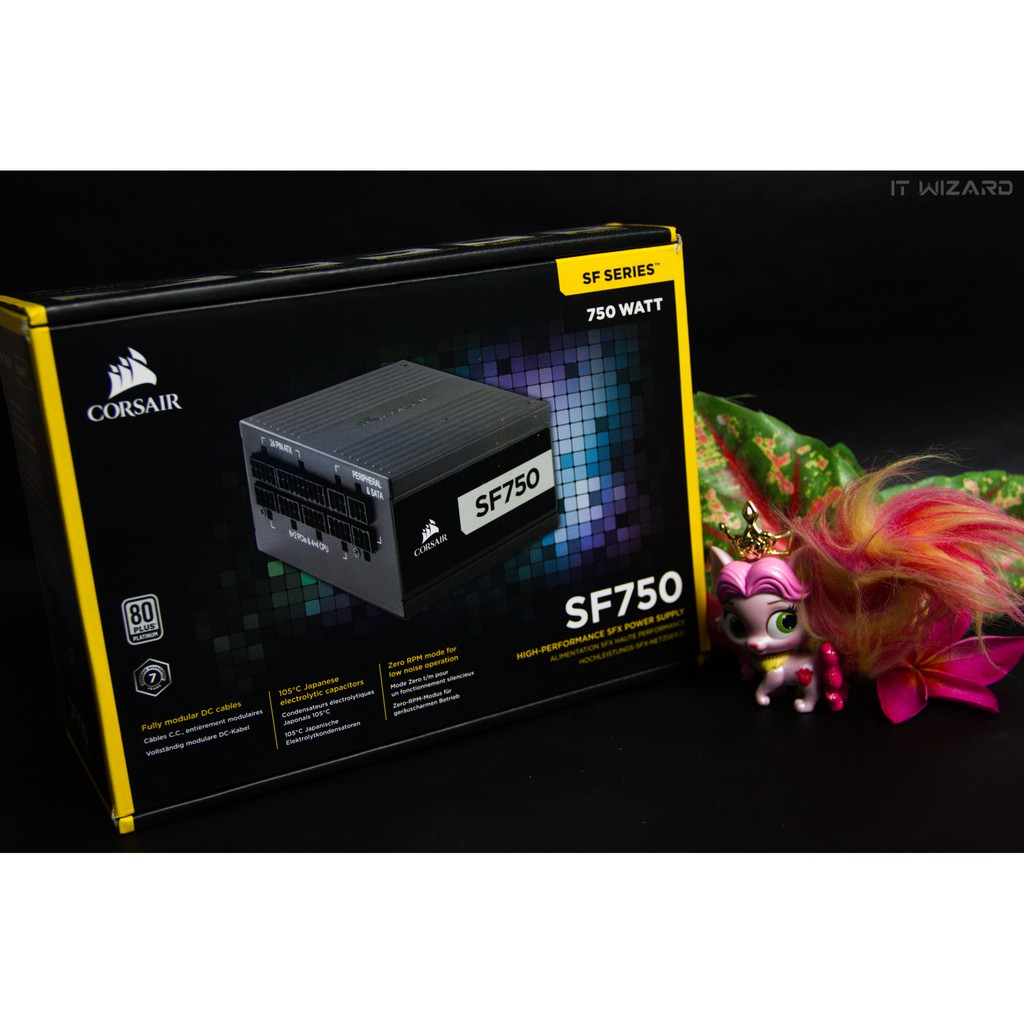 [ผ่อน 0%] Corsair SF750 750 Watt Power Supply 80 Plus Platinum (มือสอง)