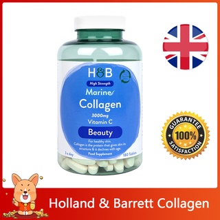 (Exp.10/2024)Holland &amp; Barrett Collagen 3000mg 180 Tablets