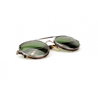 MOSCOT SPIEL 50 ANTIQUE TORTOISE/GUNMETAL WITH CLIPON