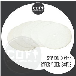 [COFT] SYPHON COFFEE MAKER PAPER FILTER 80 ชิ้น