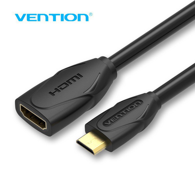 Vention Mini HDMI Extension Cable HD 1080P Mini HDMI Male to HDMI
