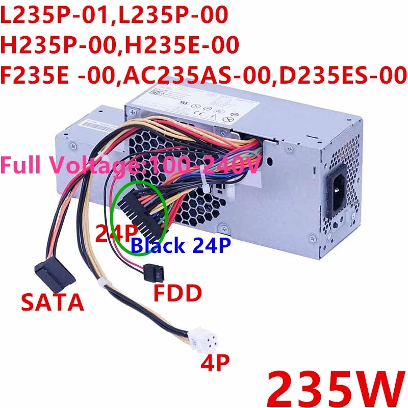 Power Dell OptiPlex 760 960 580S 780 235W L235P-01 L235P-00 H235E-00 F235E-00 AC235AS-00 d235ES-00