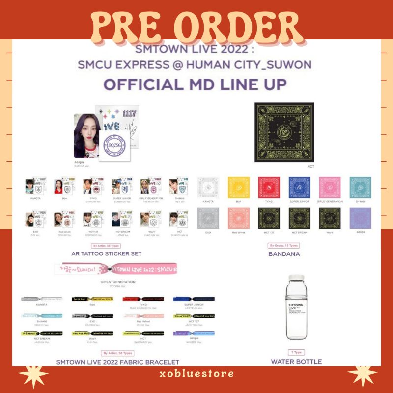 SMTOWN LIVE SUWON OFFICIAL MD