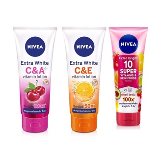 นีเวีย NIVEA C&amp;A และ C&amp;E โลชั่น 320 มล. | NIVEA Extra White C&amp;E and C&amp;A 320 ml