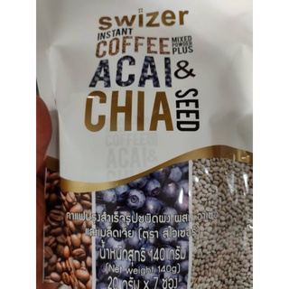 Swizer Instant Coffee Acai Chia 140g