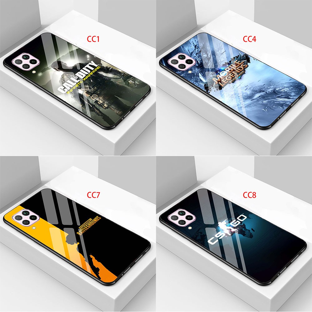 เคส Huawei Game Series สําหรับ Nova 8i / Nova 7 Pro PC Soft Glass Back Case