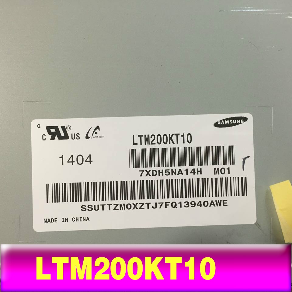 ความเข้ากันได้สากลใหม่LTM200KT10 M200FGE-L20 LM200WD 3C40 LM200WD 3C325 LM200WD 3C320 LM200WD 3S560