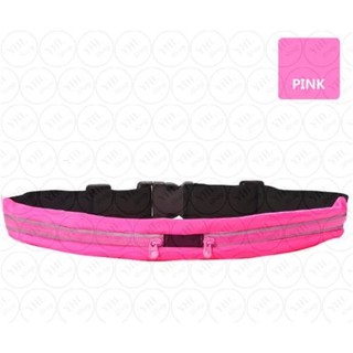 YHL พรีเมียม เข็มขัดวิ่งคาดเอว สายรัดเอว กระเป๋าคาดเอว Premium Spibelt Waterproof Sport Running Belt รุ่น TB-02