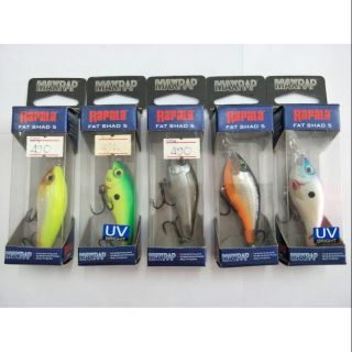 เหยื่อ RaPaLa MAXRAP Fat Shad 5(แจ้งสีในแชท)