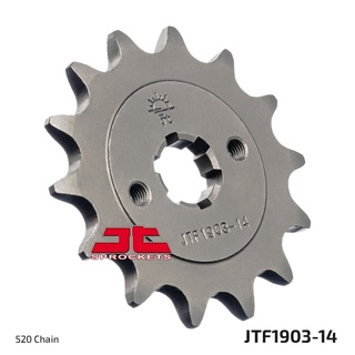 สเตอร์หน้า 14 ฟัน สำหรับ KTM 200 และ RC200 ใช้กับโซ่ขนาด 520 (Front sprocket KTM 1903x14 Chain520) รหัสสินค้า AC1327