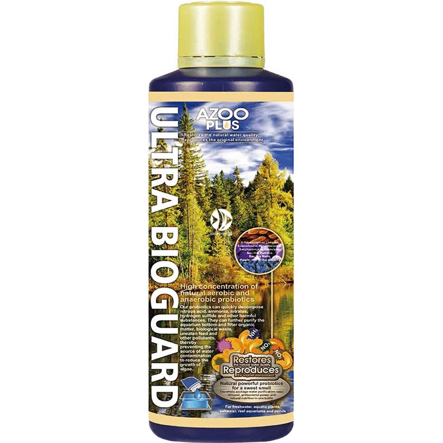 Azoo Ultra Bioguard แบคทีเรียน้ำเข้มข้น ขนาด 500ml กลิ่นหอม ช่วยย่อยสลายของเสีย