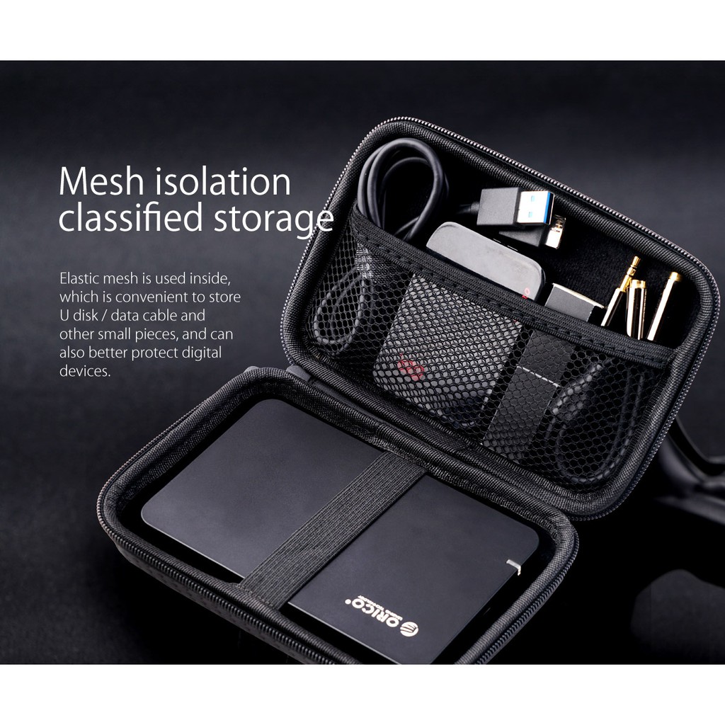 Orico 2.5 Hard Disk Case กระเป๋าป้องกัน HDD แบบพกพา (PHM-25)