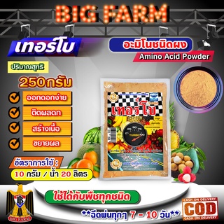 อะมิโน ชนิดผง Amino Acid Powder เทอร์โบ ขนาด 250 กรัม