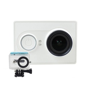 Action Camera ( White) + Waterproof Case สีฟ้า