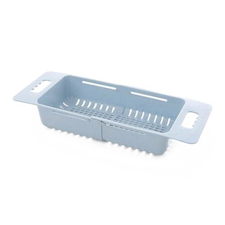 ตะกร้าพลาสติกยืดหด PARNO AP-S01 สีฟ้า อุปกรณ์อ่างล้างจาน PLASTIC COLANDER PARNO AP-S01 BLUE
