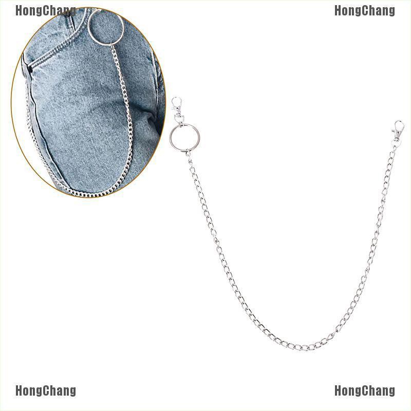 LHGC Extra Long Strong Metal Hipster Jean Belt Keychain Ring Clip Key ...