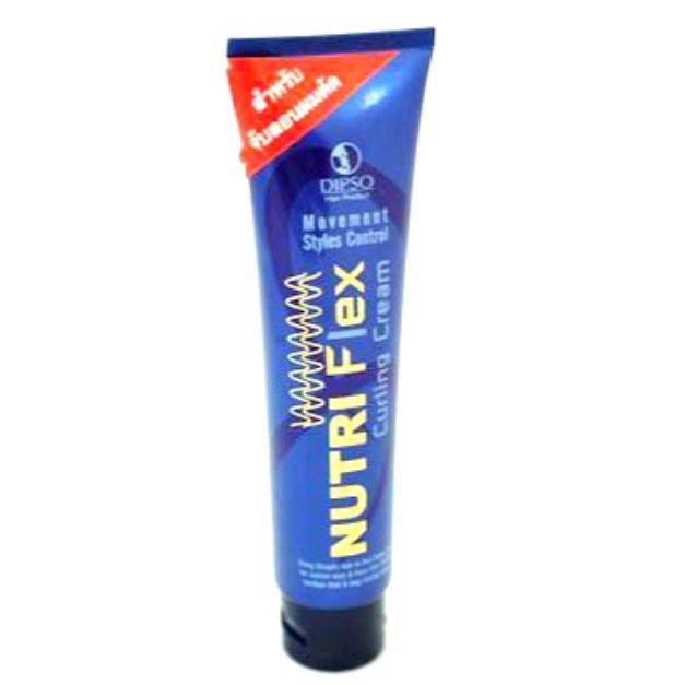 Dipso Nutri Flex Curing Cream ดิ๊พโซ่ ครีมจับลอนผมดัด ช่วยให้ผมมีสปริง 150กรัม Dipso Nutriflex จับลอ