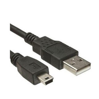 USB Cable Am to mini USB 5pin V2.0 สายยาว 1.5M (สีดำ)