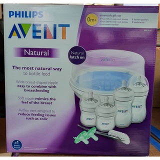 ของขวัญคุณแม่แรกคลอด Philips AVENT Natural Baby Bottle Essentials Gift Set