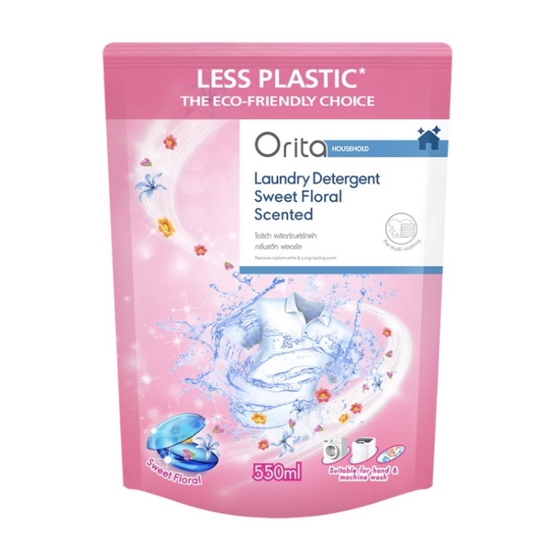 Orita​ Laundry Detergent น้ำยาซักผ้า​ 500ml.