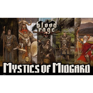 [กล่องขาด/Damage] Blood Rage: Mystics of Midgard (Expansion) [BoardGame]