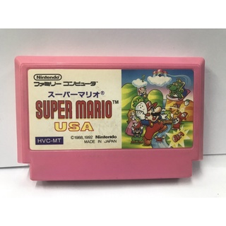 ตลับแท้ (FC)  Super Mario USA (Japan) (HVC-MT) Famicom