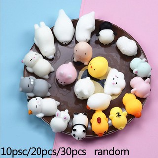 ของเล่นของเล่นนุ่ม Squishy Fidget 10 ชิ้น / 20 ชิ้น / 30 ชิ้น / 50 ชิ้น