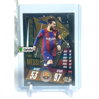 Lionel Messi Gold Limited Edition Match Attax 2020/2021