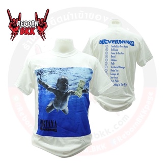 เสื้อวง Nirvana ลิขสิทธิ์แท้100% ลาย NEVERMIND