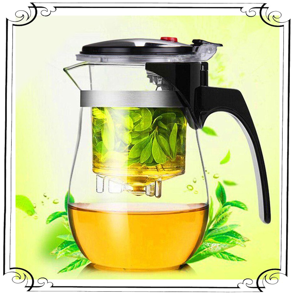 Grab Medan Ready Homadise Chinese Teapot Maker 900ml - TP-757 - Transparent Be